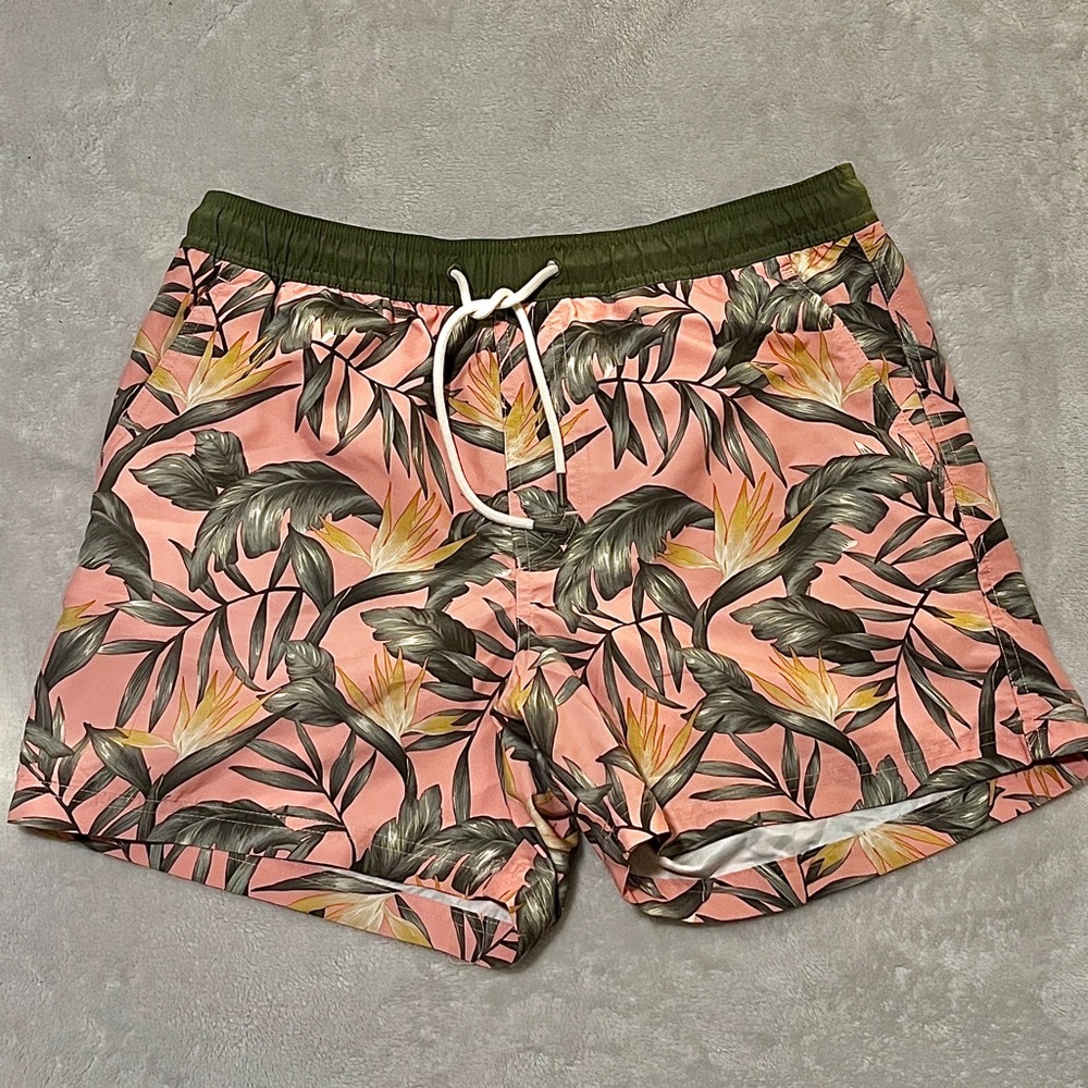 American Eagle Outfitters Pink and Green Athletic Shorts